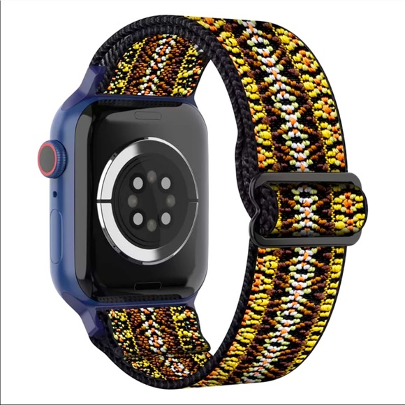38/40 mm Apple Watch strap.  Stretchy.  Multi “fall” color.  Adjustable - Picture 1 of 1